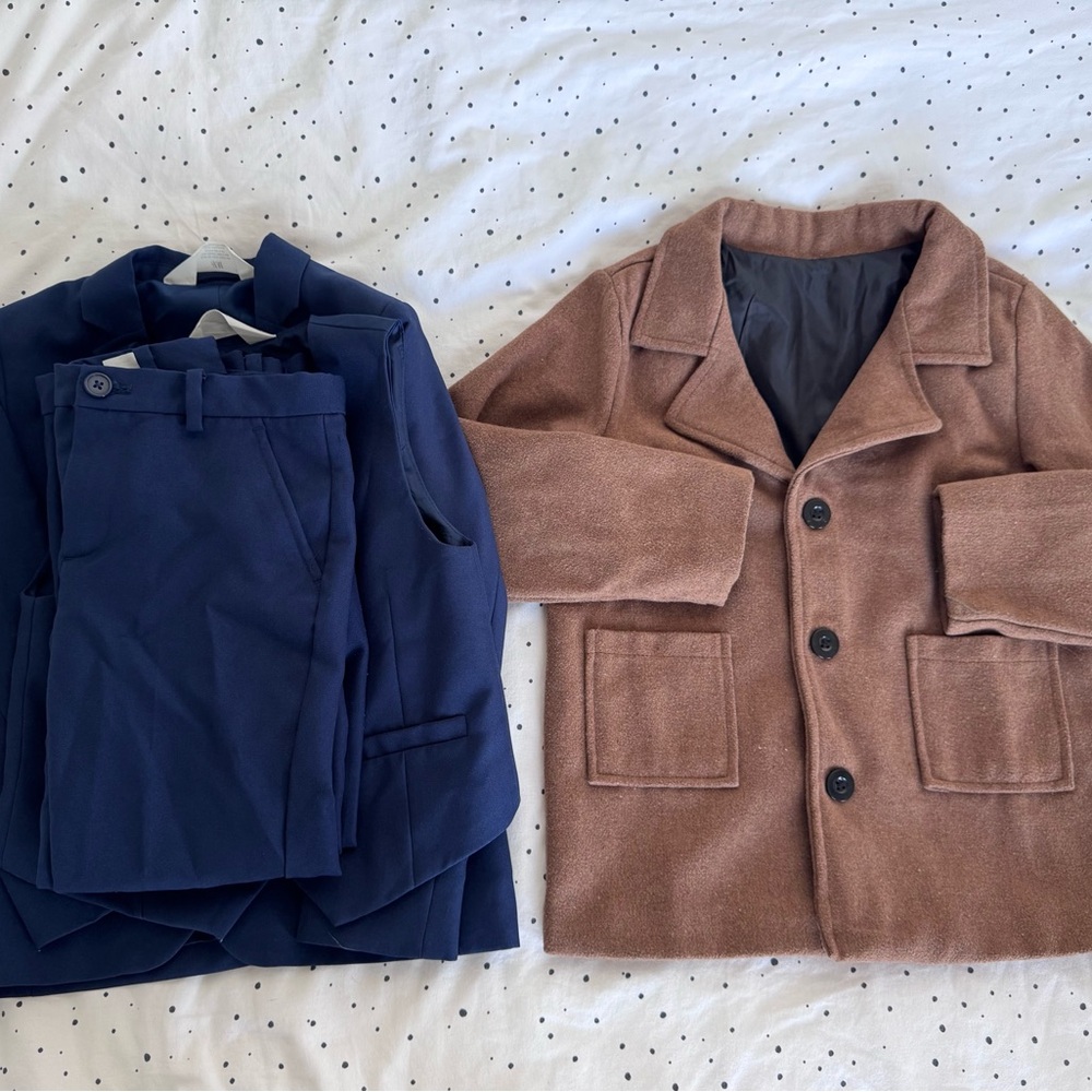 Kids suit and coat
